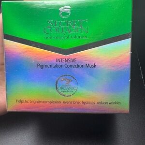 Secret Collagen Pigmentation Correction Mask-New sealed in box